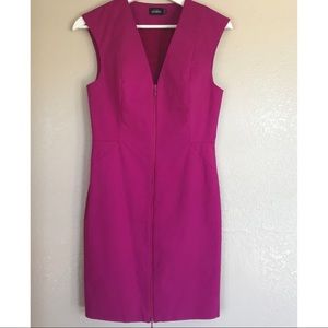 Kate Spade Saturday Pink Zip Up Sleeveless Dress 0
